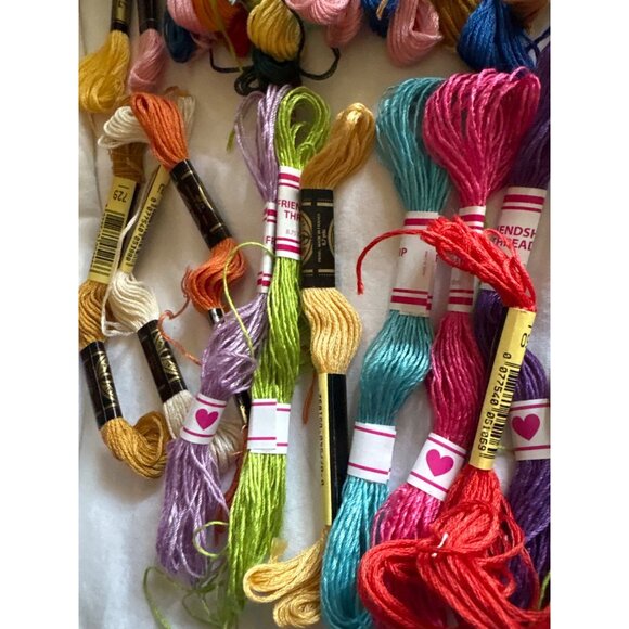 DMC Embroidery Floss Collection Assorted Colors 100% Cotton 50+ Craft Thread Fo - Picture 11 of 16
